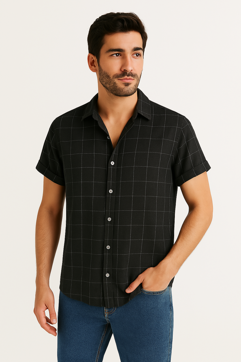 Camisa Elegante Lunar