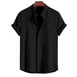 Camisa Linho Manga Curta - Ralph Lauren