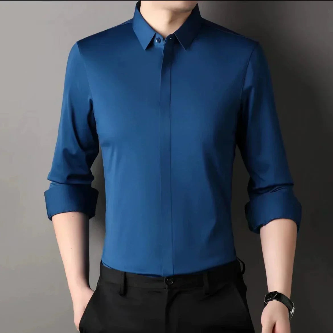 Camisa Social Masculina Greecor