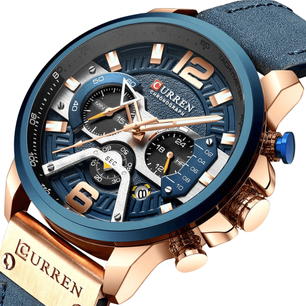 Relógio Casual Masculino CURREN® Original Masculino - Elegante