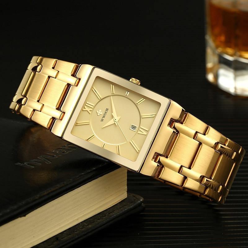 Relógio Casual Masculino Diamond Wwoor - Original - Elegante