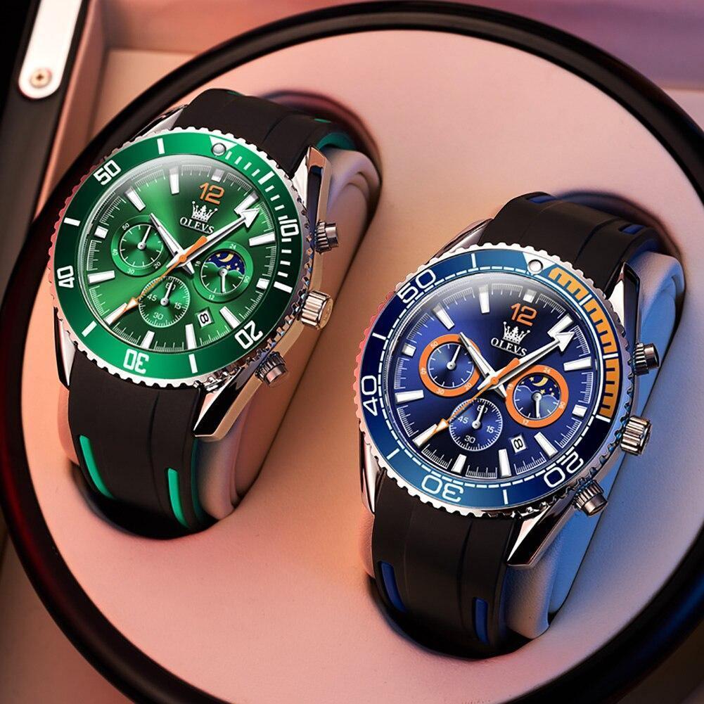 Relógio Casual Masculino OLEVS Original (Edição limitada) - Elegante
