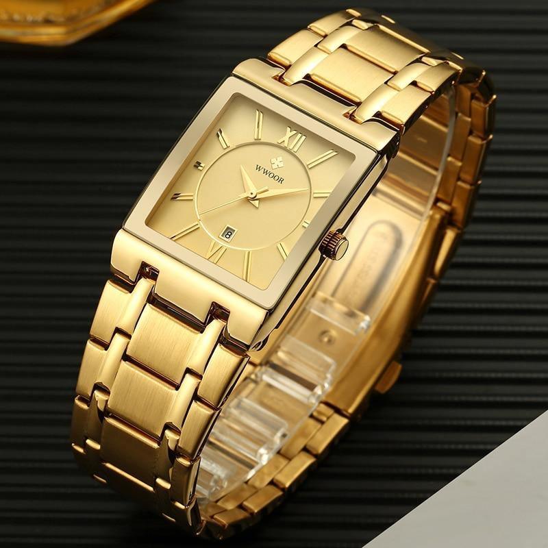 Relógio Casual Masculino Diamond Wwoor - Original - Elegante