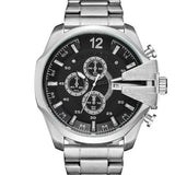 Relógio Casual Masculino Golden Steel Men