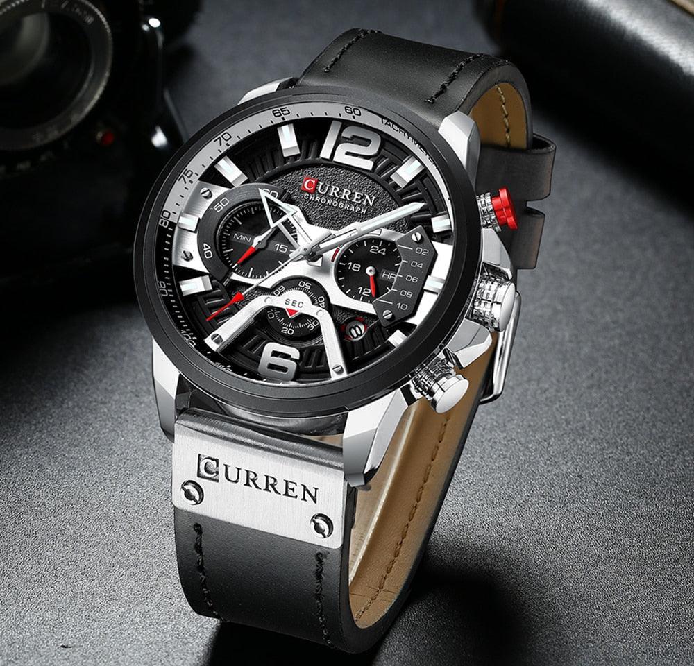 Relógio Casual Masculino CURREN® Original Masculino - Elegante
