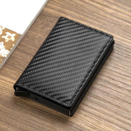 Carteira Masculina - Porta Cartão Antifurto RFID - Elegante