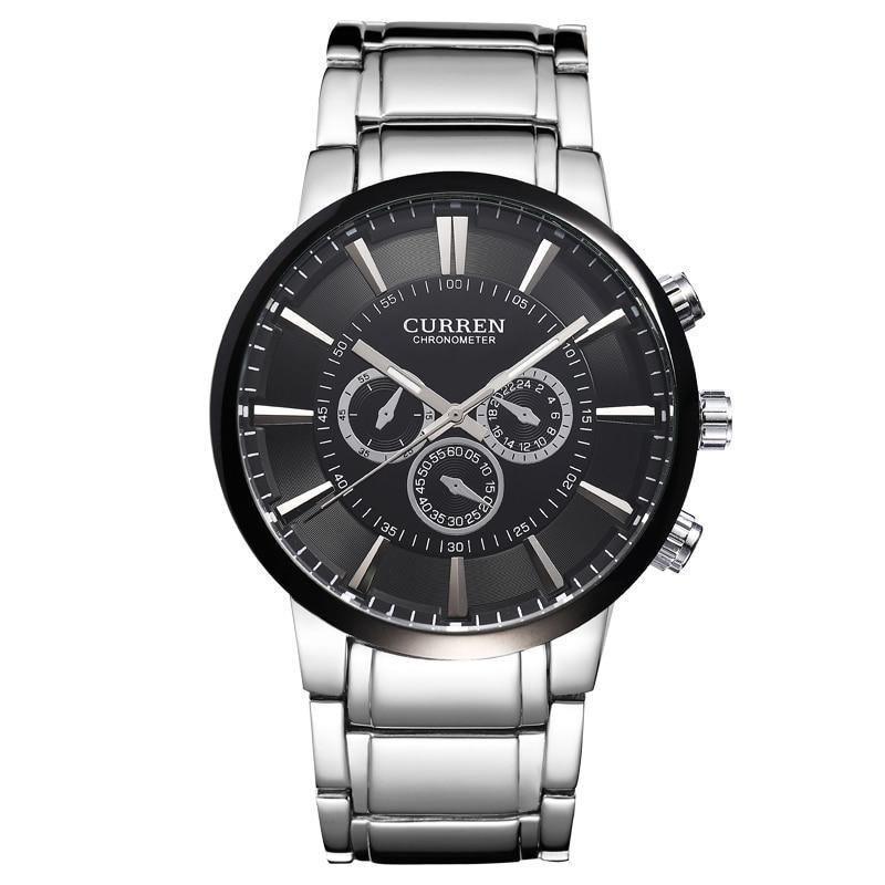 Relógio Casual Masculino Quartzo - Elegante