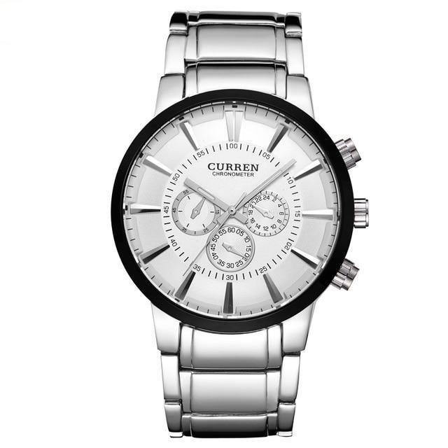 Relógio Casual Masculino Quartzo - Elegante