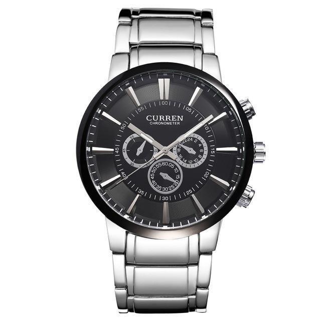 Relógio Casual Masculino Quartzo - Elegante