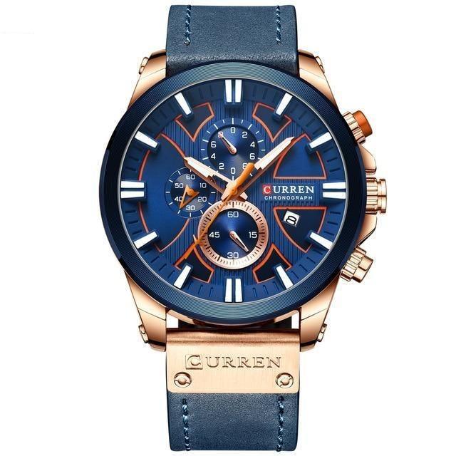 Relógio Casual Masculino Chronograph - Elegante