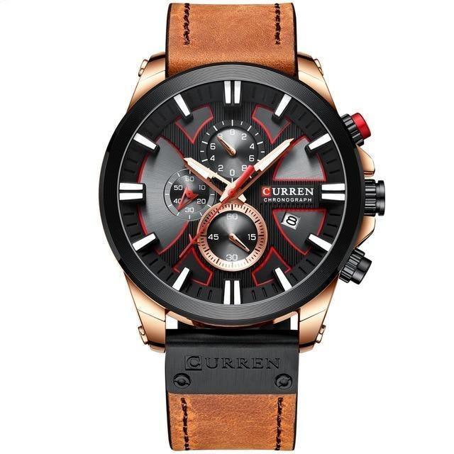 Relógio Casual Masculino Chronograph - Elegante