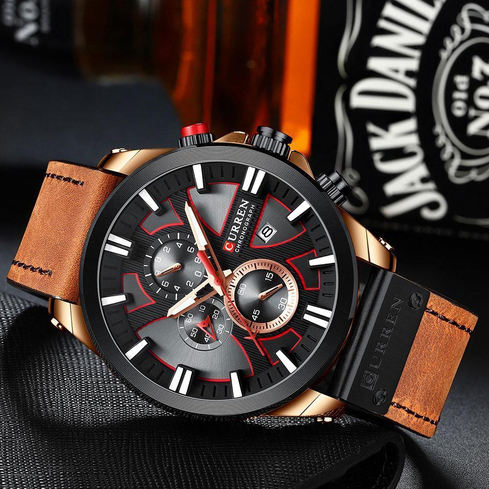 Relógio Casual Masculino Chronograph - Elegante