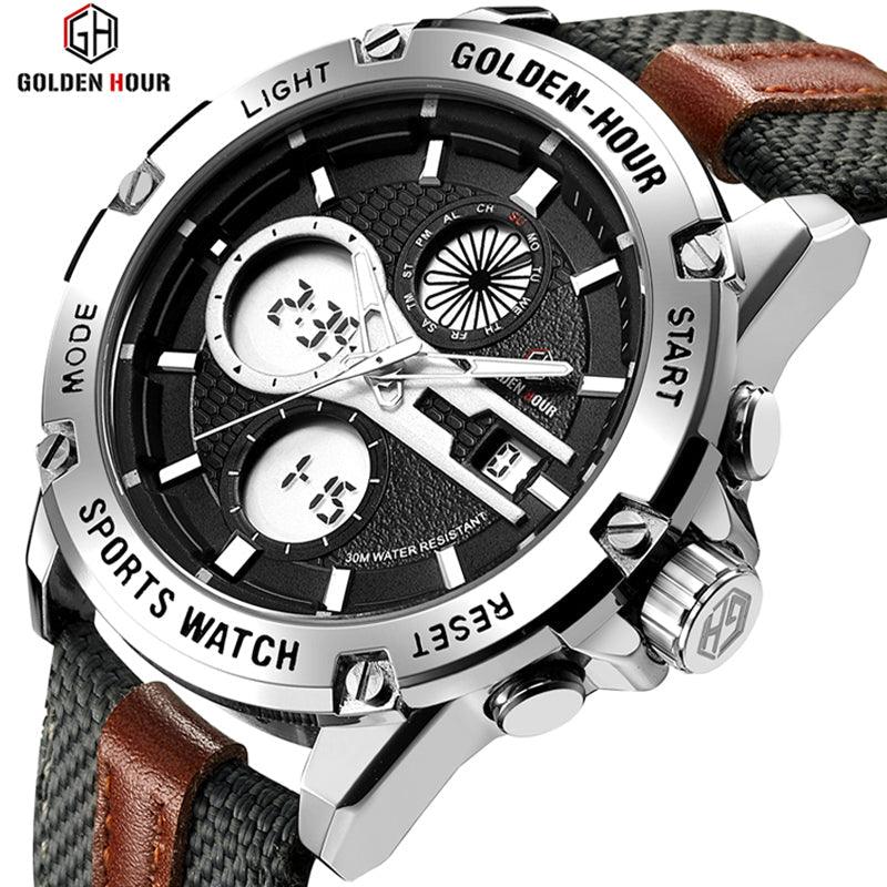 Relógio Casual Masculino Outdoor Sports - Elegante
