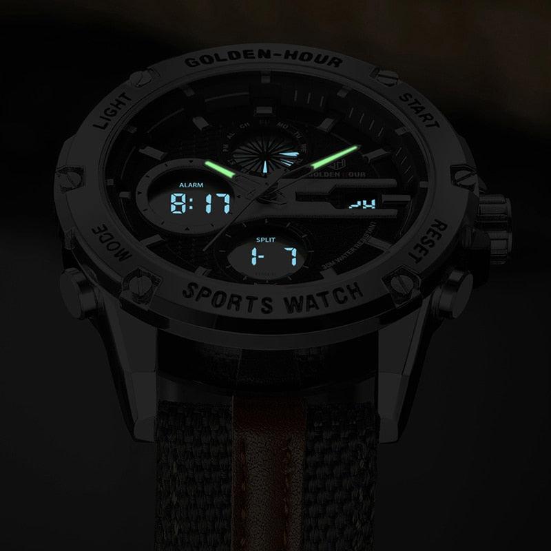 Relógio Casual Masculino Outdoor Sports - Elegante