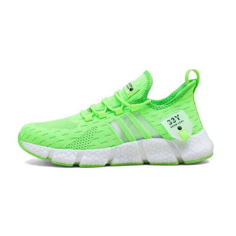Tênis RunFit Tênis loja digital on VERDE NEON 34