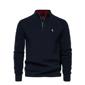 Suéter Polo Ralph Lauren Premium Meio Ziper