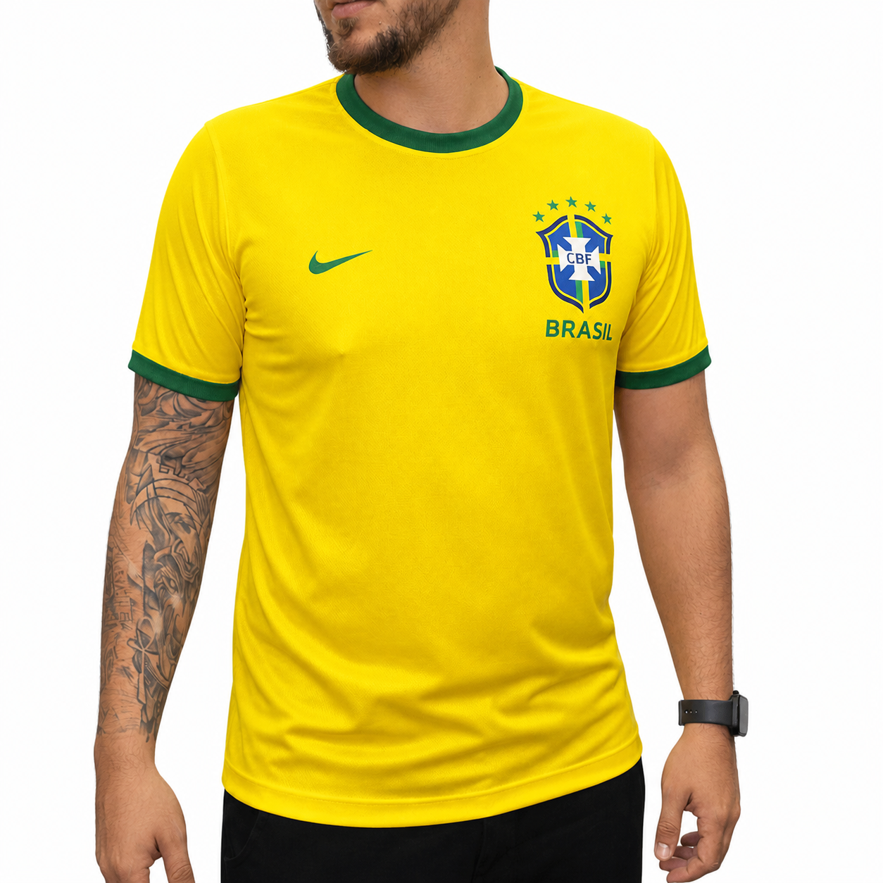 Camisa do Brasil 2026 - Tecido Premium - Elegante