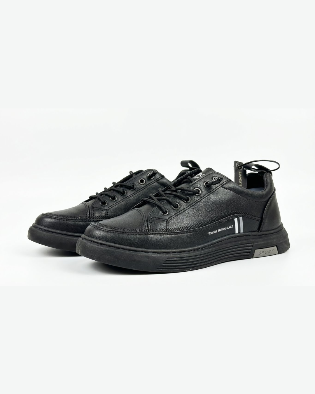 Tênis Sport Flat - Couro Legítimo