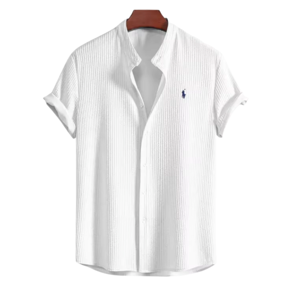 Camisa Linho Manga Curta - Ralph Lauren