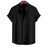 Camisa Linho Manga Curta - Ralph Lauren