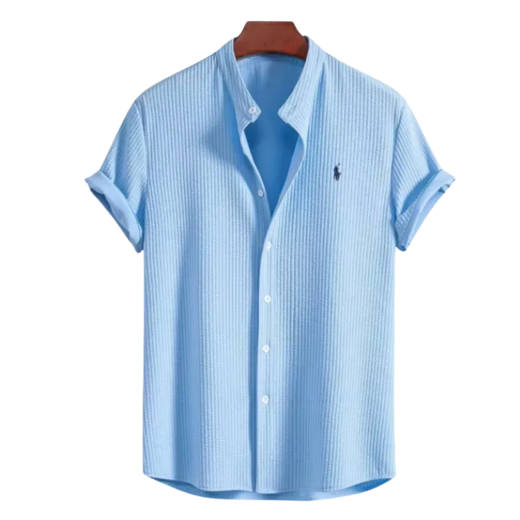 Camisa Linho Manga Curta - Ralph Lauren