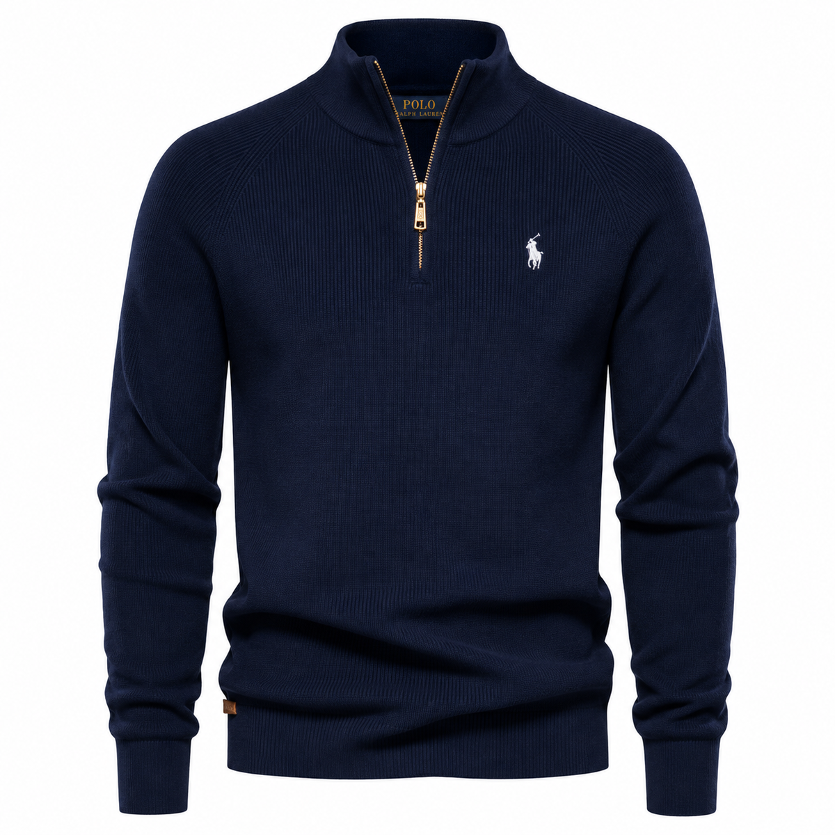 Suéter Polo Ralph Lauren Premium Meio Ziper