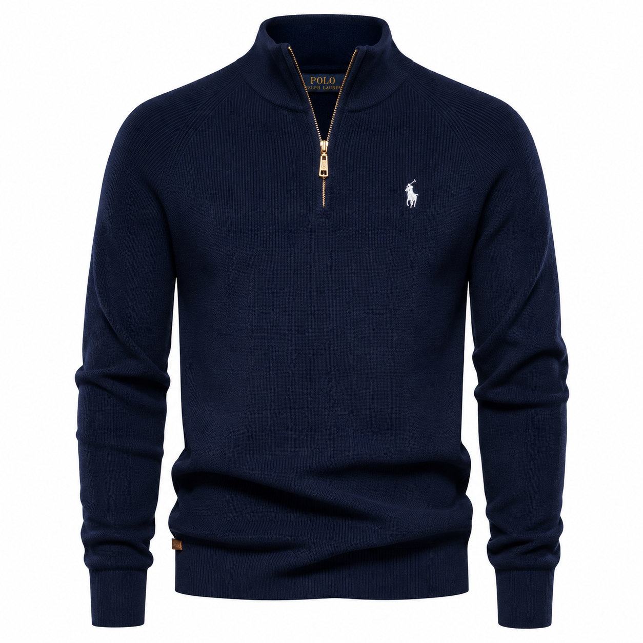 Suéter Polo Ralph Lauren Premium Meio Ziper