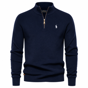 Suéter Polo Ralph Lauren Premium Meio Ziper