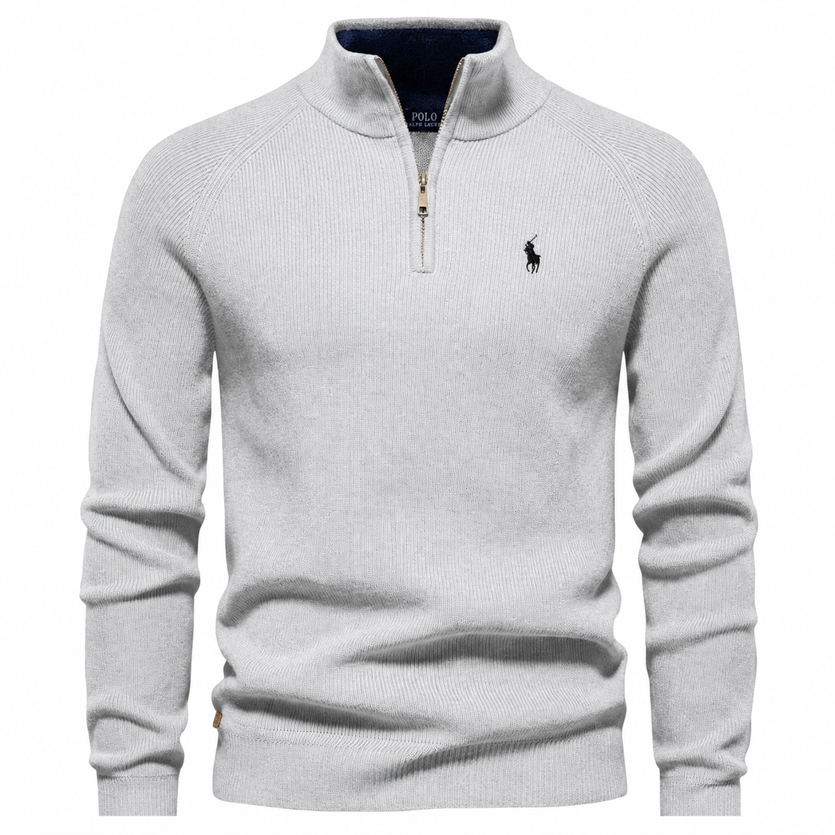 Suéter Polo Ralph Lauren Premium Meio Ziper
