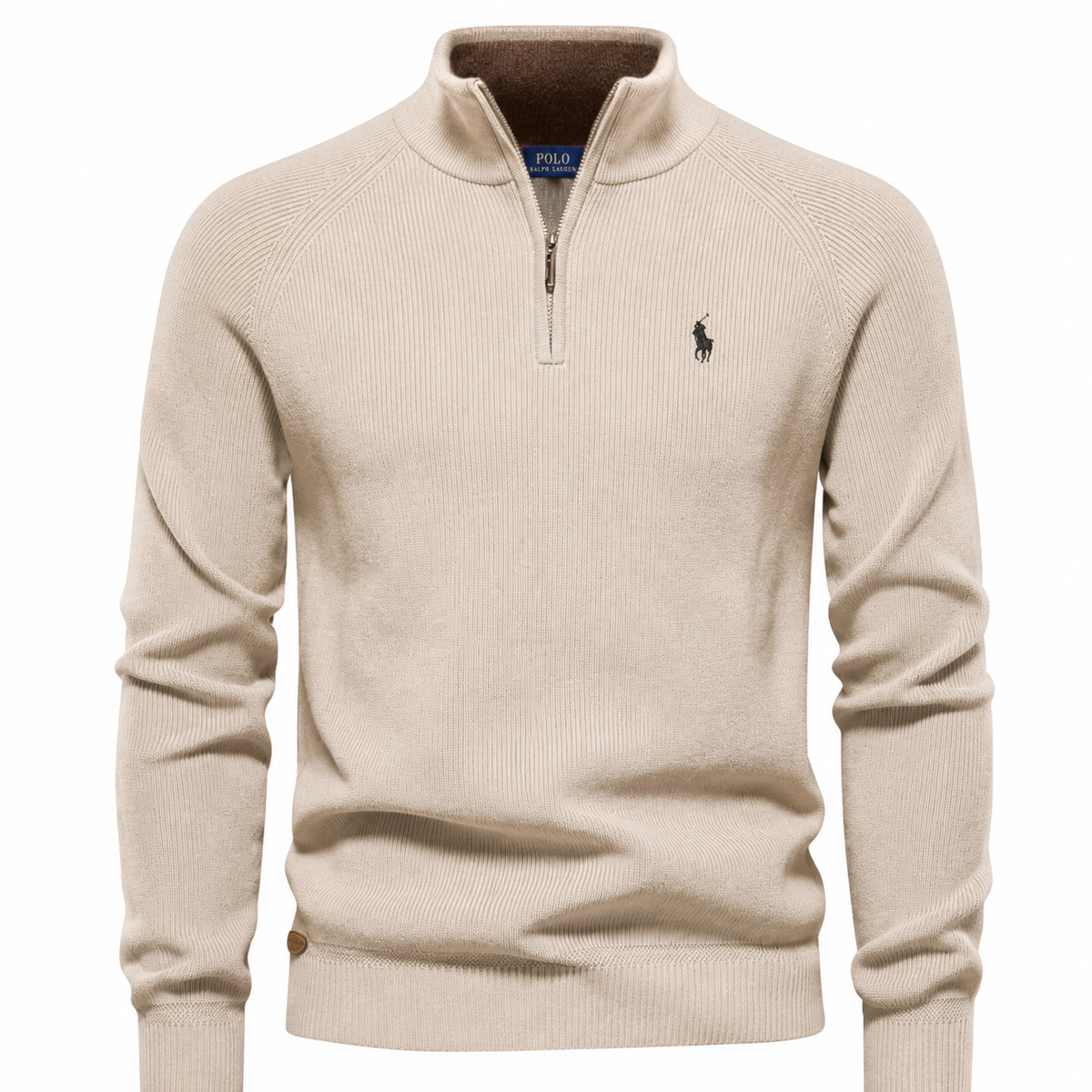 Suéter Polo Ralph Lauren Premium Meio Ziper
