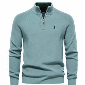 Suéter Polo Ralph Lauren Premium Meio Ziper