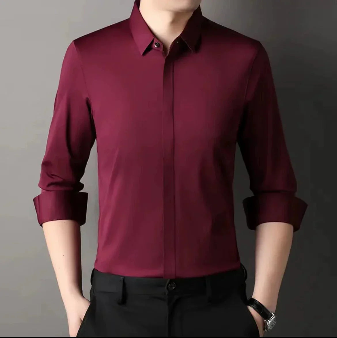 Camisa Social Masculina Greecor