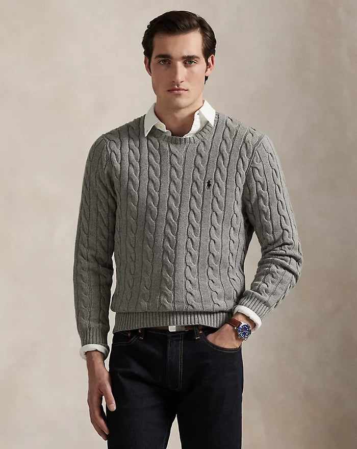 Suéter POLO RL Algodão Tricotado