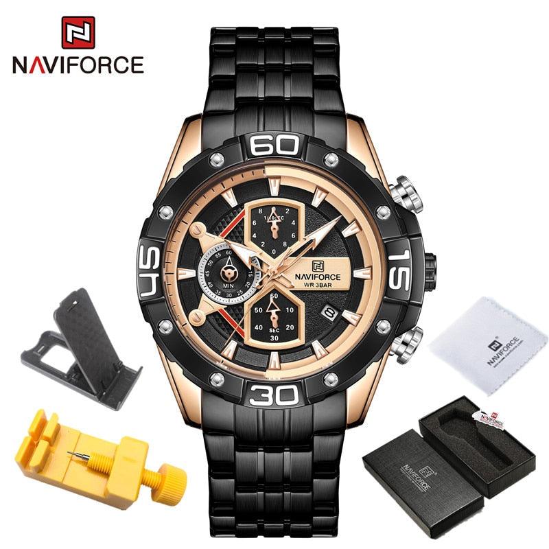 Relógio Casual Masculino NAVIFORCE Sport For Men - Elegante