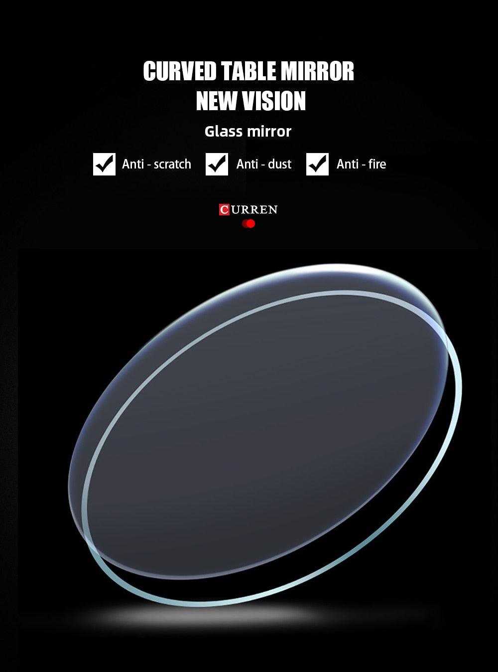 Relógio Casual Masculino Curren Edição especial - Aço inoxidável - Elegante