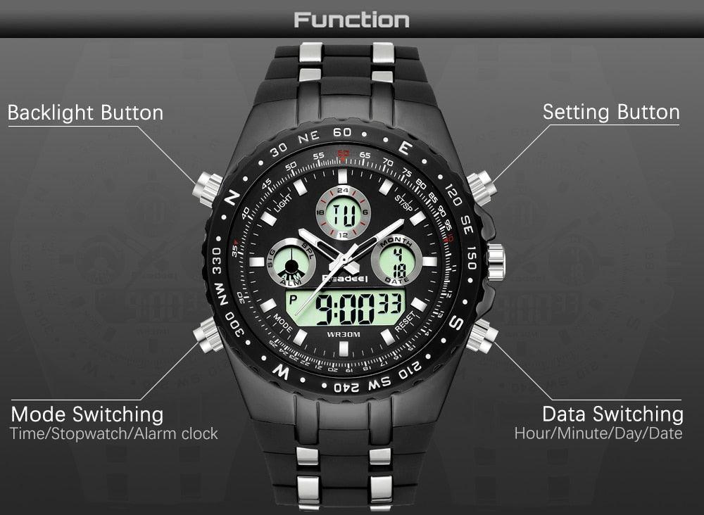 Relógio Casual Masculino Readeel - Elegante